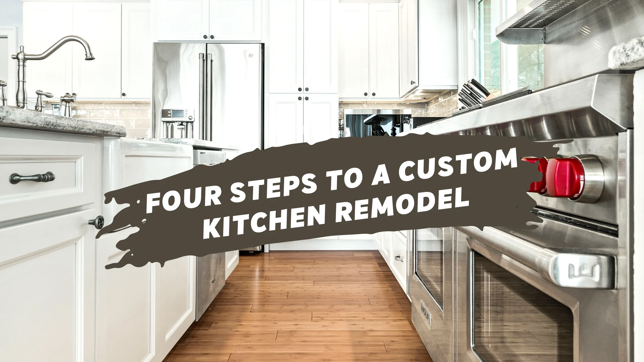 Four steps to a custom kitchen renovation.